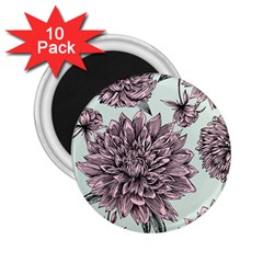 Flowers 2 25  Magnets (10 Pack)  by Sobalvarro