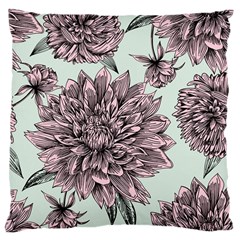 Flowers Large Cushion Case (one Side) by Sobalvarro