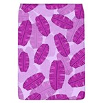 Exotic Tropical Leafs Watercolor Pattern Removable Flap Cover (L)