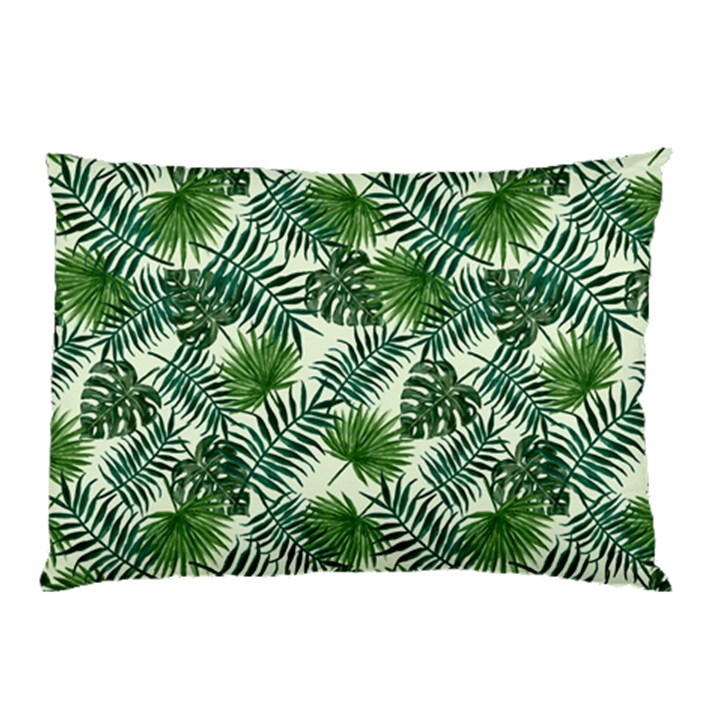 Leaves Tropical Wallpaper Foliage Pillow Case (Two Sides)