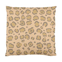 Leopard Print Standard Cushion Case (two Sides) by Sobalvarro