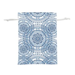 Boho Pattern Style Graphic Vector Lightweight Drawstring Pouch (m) by Sobalvarro