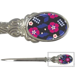 Vector Seamless Flower And Leaves Pattern Letter Opener by Sobalvarro