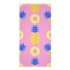 Pop Art Pineapple Seamless Pattern Vector Shower Curtain 36  X 72  (stall)  by Sobalvarro
