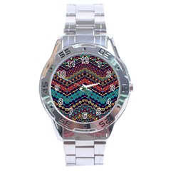 Ethnic  Stainless Steel Analogue Watch by Sobalvarro
