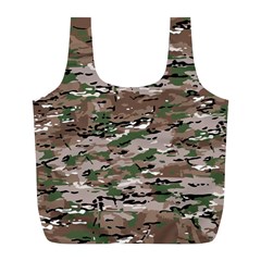 Fabric Camo Protective Full Print Recycle Bag (l) by HermanTelo