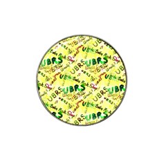 Ubrs Yellow Hat Clip Ball Marker (10 Pack) by Rokinart