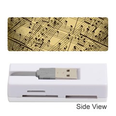 Music Nuts Sheet Memory Card Reader (stick) by Mariart