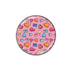 Candy Pattern Hat Clip Ball Marker (4 Pack) by Sobalvarro