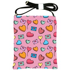 Candy Pattern Shoulder Sling Bag by Sobalvarro