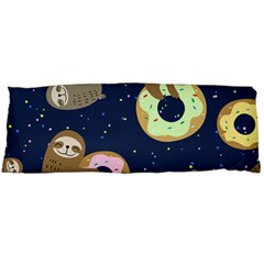 Cute Sloth With Sweet Doughnuts Body Pillow Case (dakimakura) by Sobalvarro