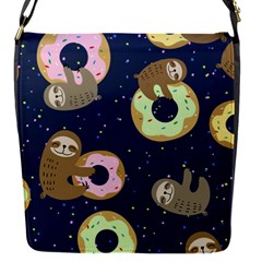Cute Sloth With Sweet Doughnuts Removable Flap Cover (s) by Sobalvarro