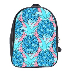 Pineapples School Bag (large) by Sobalvarro