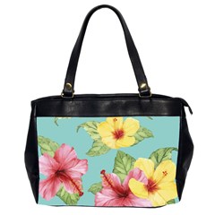 Hibiscus Oversize Office Handbag (2 Sides) by Sobalvarro