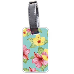 Hibiscus Luggage Tag (one Side) by Sobalvarro