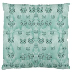 Sweet Kittens And Cats Decorative Large Cushion Case (one Side) by pepitasart