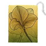Leaves Design Pattern Nature Drawstring Pouch (4XL)
