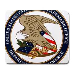 Seal Of United States Patent And Trademark Office Large Mousepads by abbeyz71