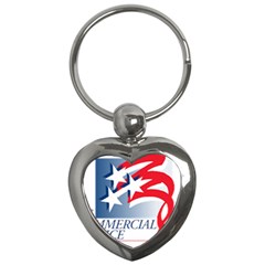 Logo Of United States Commercial Service  Key Chain (heart) by abbeyz71