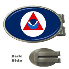 Flag Of National Oceanic And Atmospheric Administration Money Clips (oval)  by abbeyz71