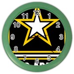 Logo of United States Army Color Wall Clock