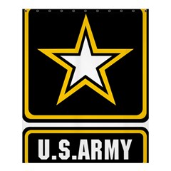 Logo Of United States Army Shower Curtain 60  X 72  (medium)  by abbeyz71