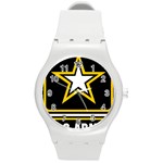 Logo of United States Army Round Plastic Sport Watch (M)