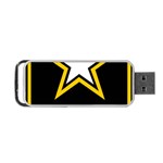 Logo of United States Army Portable USB Flash (One Side)