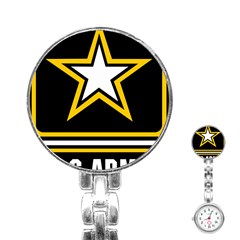 Logo Of United States Army Stainless Steel Nurses Watch by abbeyz71