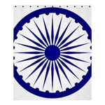 Ashoka Chakra Shower Curtain 60  x 72  (Medium)  60 x72  Curtain