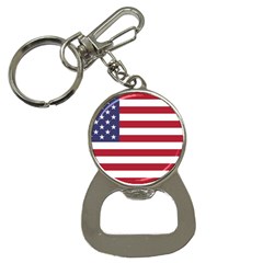 Flag Of The United States Of America  Bottle Opener Key Chain by abbeyz71
