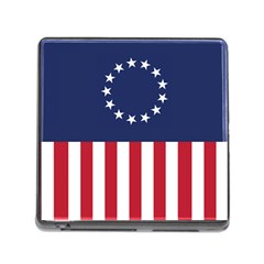Betsy Ross Flag Usa America United States 1777 Thirteen Colonies Vertical Memory Card Reader (square 5 Slot) by snek