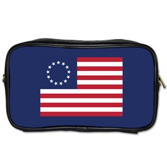 Betsy Ross Flag Usa America United States 1777 Thirteen Colonies Maga  Toiletries Bag (one Side) by snek