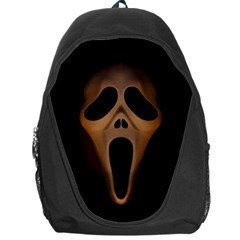 Spooky Halloween Mask Backpack Bag by trulycreative