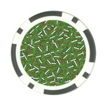 Pepe the Frog Face pattern Green Kekistan meme Poker Chip Card Guard (10 pack)