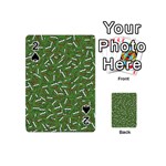Pepe the Frog Face pattern Green Kekistan meme Playing Cards 54 Designs (Mini)