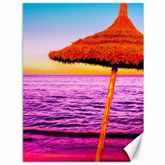Pop Art Beach Umbrella  Canvas 36  X 48  by essentialimage