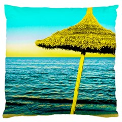 Pop Art Beach Umbrella  Standard Flano Cushion Case (one Side) by essentialimage