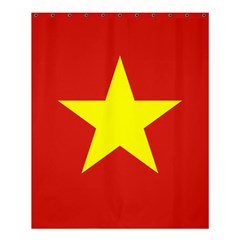 Flag Of Vietnam Shower Curtain 60  X 72  (medium)  by abbeyz71