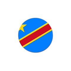 Flag Of The Democratic Republic Of The Congo, 1997-2003 Golf Ball Marker by abbeyz71