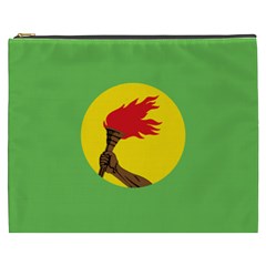 Flag Of Zaire Cosmetic Bag (xxxl) by abbeyz71