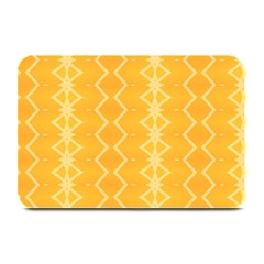 Pattern Yellow Plate Mats by HermanTelo