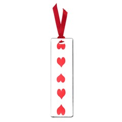Heart Red Love Valentines Day Small Book Marks by HermanTelo