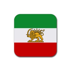 State Flag Of Iran, 1964–1980 Rubber Coaster (square)  by abbeyz71