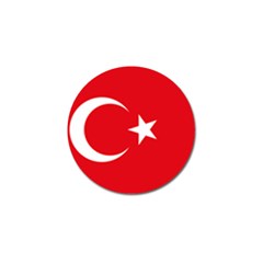 Vertical Flag Of Turkey Golf Ball Marker (4 Pack) by abbeyz71
