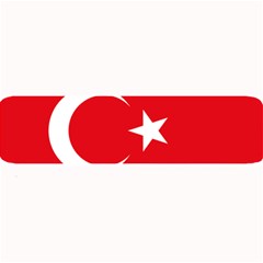 Vertical Flag Of Turkey Large Bar Mats by abbeyz71