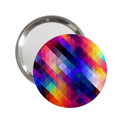 Abstract Background Colorful Pattern 2 25  Handbag Mirrors by HermanTelo