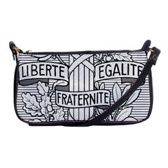 Arms Of The French Republic  Shoulder Clutch Bag by abbeyz71