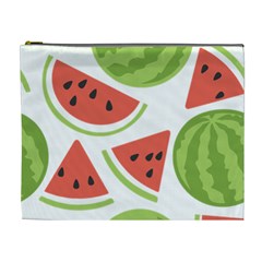 Watermelon Juice Auglis Clip Art Watermelon Cosmetic Bag (xl) by Vaneshart