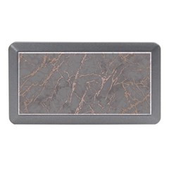 Marble Old Vintage Pinkish Gray With Bronze Veins Intrusions Texture Floor Background Print Luxuous Real Marble Memory Card Reader (mini) by genx